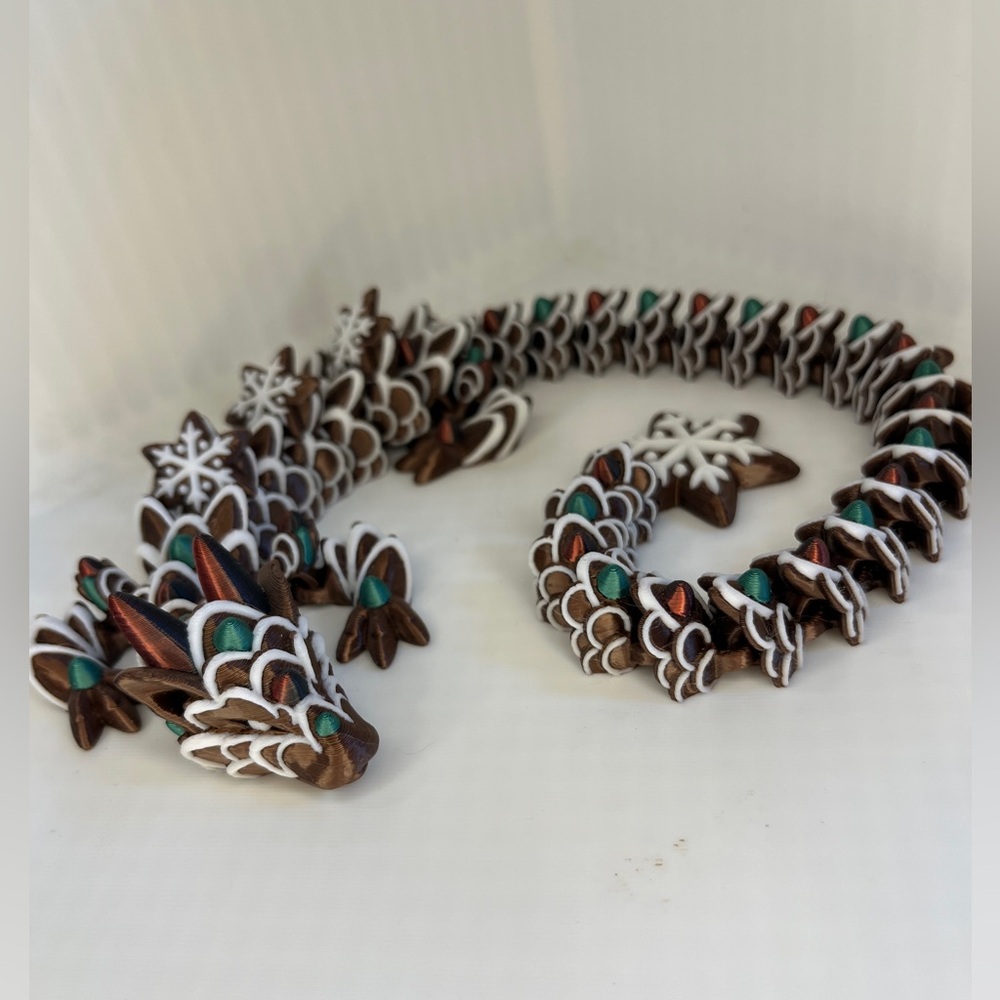 Gingerbread Christmas Dragon! - Picture 3 of 7